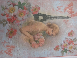 Žena s květinami