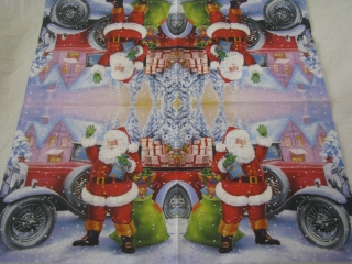 Santa u auta