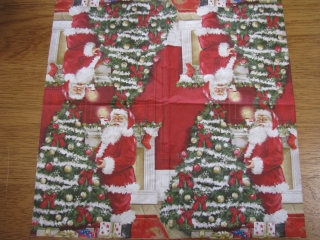 Santa se stromečkem 