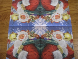 Santa s pytlem dárků