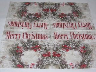 Merry Christmas věnec