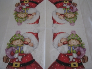Santa a holčička