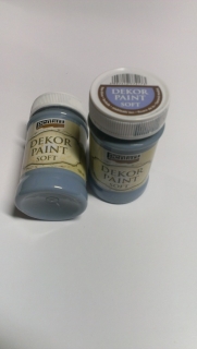 Dekor paint chalky 100ml - MODRÝ LEN