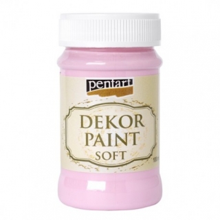 Dekor paint chalky 100ml - BABYRŮŽOVÁ