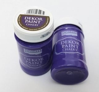 Dekor paint chalky 100ml - FIALOVÁ