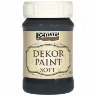 Dekor paint chalky 100ml - ČERNÁ