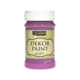 Dekor paint chalky 100ml - BORŮVKOVÁ